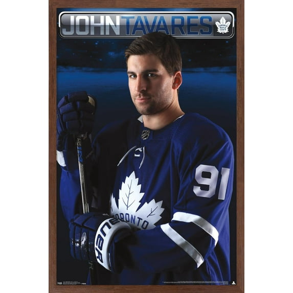 NHL Toronto Maple Leafs - John Tavares 18 Wall Poster, 22.375" x 34", Framed