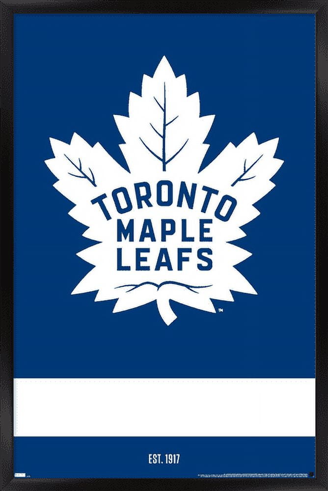 NHL Toronto Maple Leafs - Logo 21 Wall Poster, 22.375" x 34", Framed