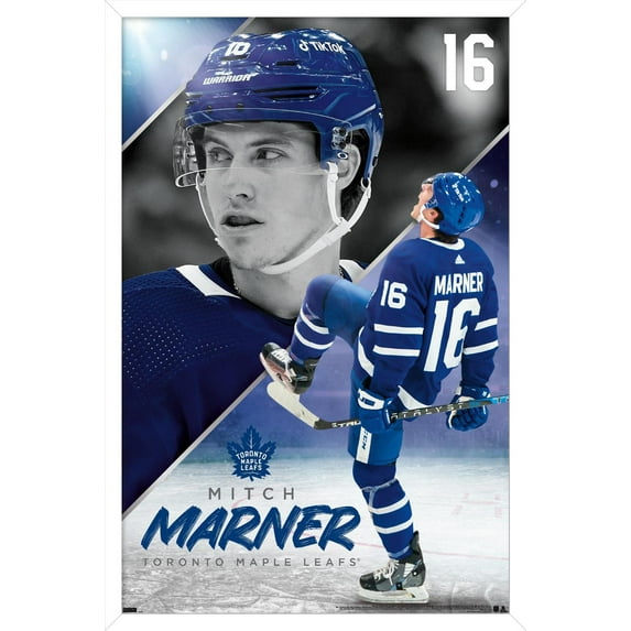 NHL Toronto Maple Leafs - Mitch Marner 22 Wall Poster, 14.725" x 22.375" Framed