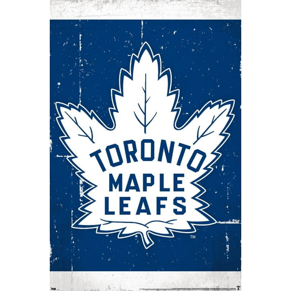 NHL Toronto Maple Leafs - Retro Logo 16 Wall Poster, 22.375" x 34"