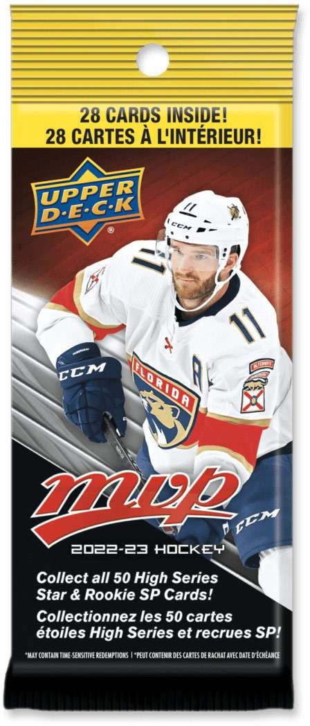 Upper Deck 2022/23 MVP Hockey Fat Pack (28 Cards)