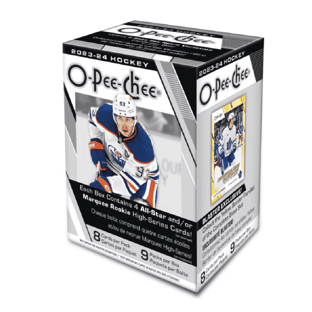 NHL Upper Deck 202324 OPeeChee Hockey Trading Card BLASTER Box (9