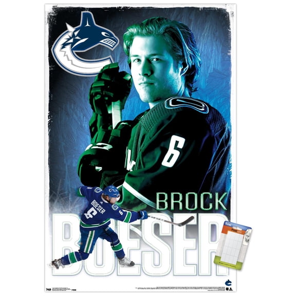 NHL Vancouver Canucks - Brock Boeser 18 Wall Poster, 14.725" x 22.375"