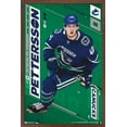 thumbnail image 1 of NHL Vancouver Canucks - Elias Pettersson 19 Wall Poster, 22.375" x 34", Framed, 1 of 6
