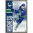 thumbnail image 1 of NHL Vancouver Canucks - Quinn Hughes 20 Wall Poster, 14.725" x 22.375", Framed, 1 of 5