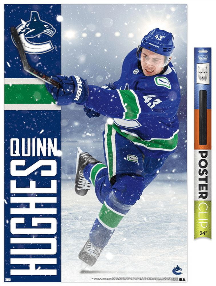 NHL Vancouver Canucks - Quinn Hughes 20 Wall Poster, 22.375" x 34"