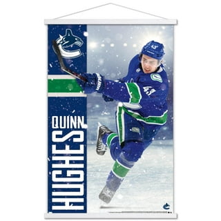 NHL Vancouver Canucks - Logo 21 Wall Poster with Wooden Magnetic Frame,  22.375 x 34 