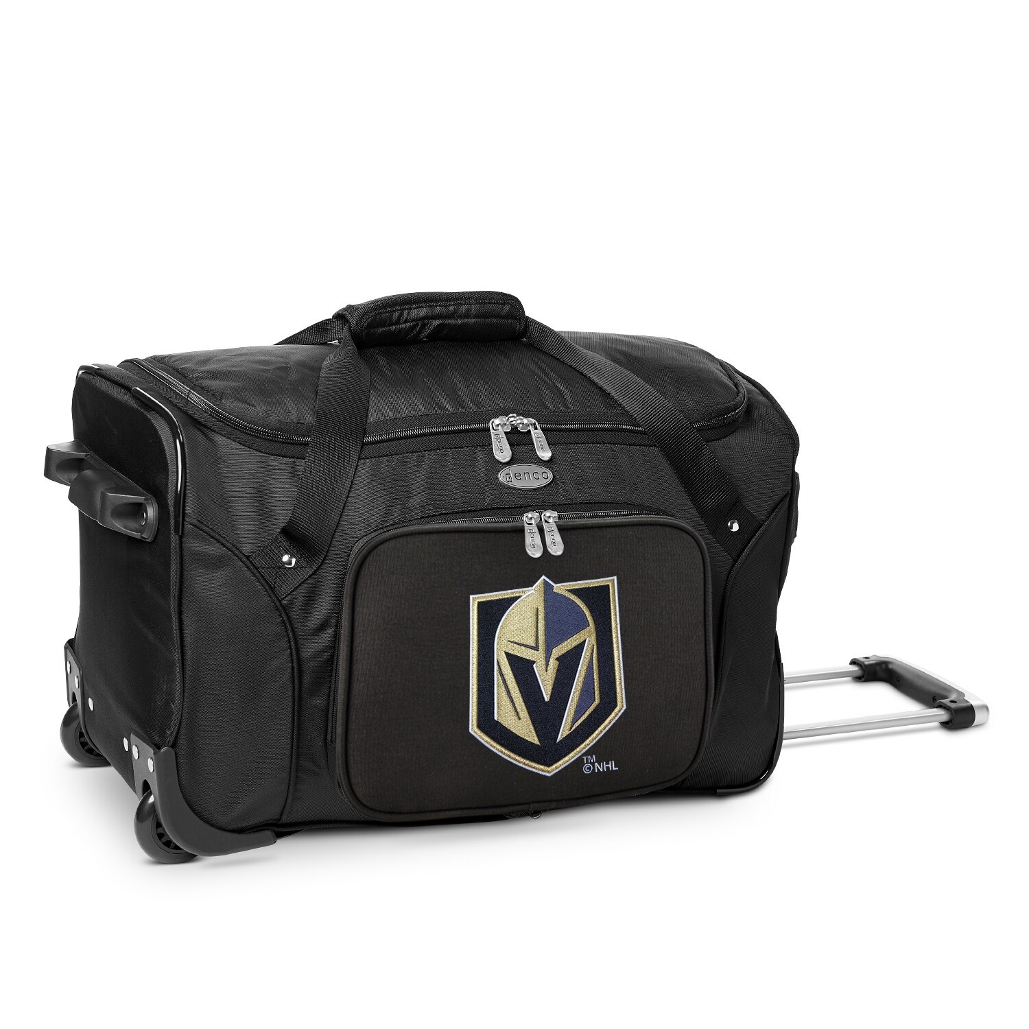 NHL Vegas Golden Knights 22 in. Nylon Wheeled Duffel