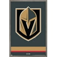thumbnail image 1 of NHL Vegas Golden Knights - Logo 21 Wall Poster, 14.725" x 22.375", Framed, 1 of 3