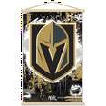 thumbnail image 1 of NHL Vegas Golden Knights - Maximalist Logo 23 Wall Poster with Magnetic Frame, 22.375" x 34", 1 of 5