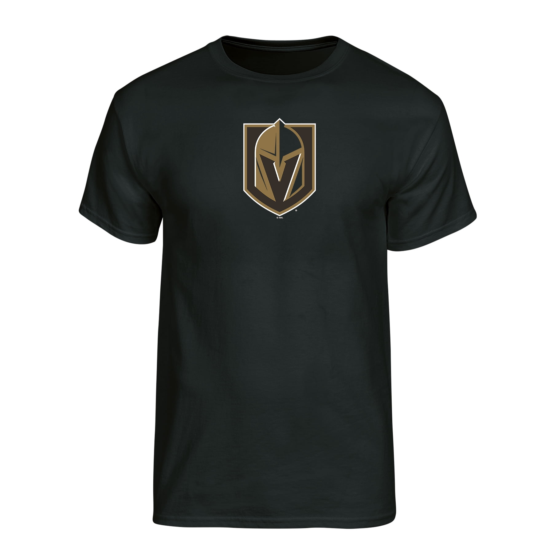 NHL Vegas Golden Knights Men's Team Color Primary Logo Short Sleeve T-Shirt