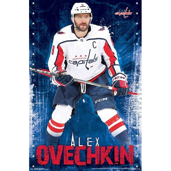 NHL Washington Capitals - Alex Ovechkin 17 Wall Poster, 22.375" x 34"