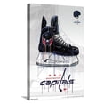 thumbnail image 1 of NHL Washington Capitals - Drip Skate 21 Canvas Wall Poster, 14.725" x 22.375", 1 of 4