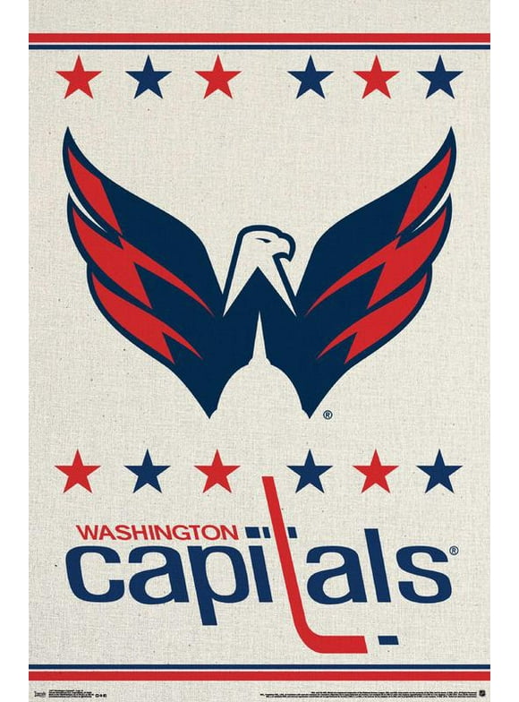 NHL Washington Capitals - Logo 14 Wall Poster, 22.375" x 34"