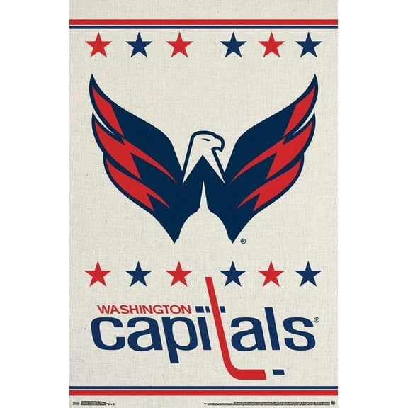 NHL Washington Capitals - Logo 14 Wall Poster, 22.375" x 34"