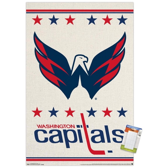 NHL Washington Capitals - Logo 14 Wall Poster, 22.375" x 34"