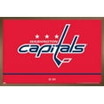 thumbnail image 1 of NHL Washington Capitals - Logo 21 Wall Poster, 22.375" x 34", Framed, 1 of 3