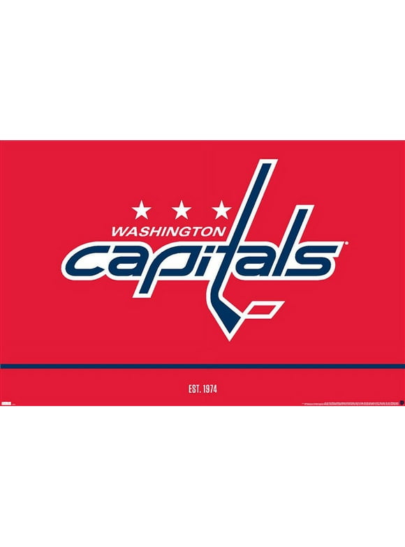 NHL Washington Capitals - Logo 21 Wall Poster, 22.375" x 34"