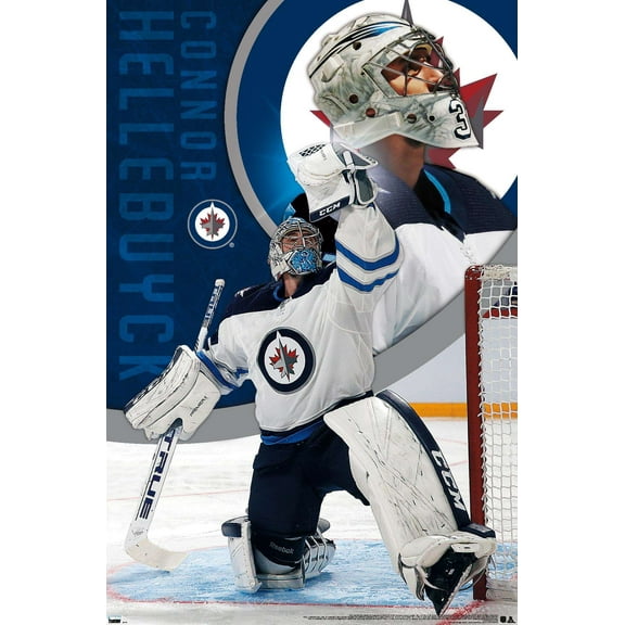 NHL Winnipeg Jets - Connor Hellebuyck 20 Wall Poster, 22.375" x 34"