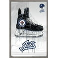 thumbnail image 1 of NHL Winnipeg Jets - Drip Skate 21 Wall Poster, 14.725" x 22.375", Framed, 1 of 3