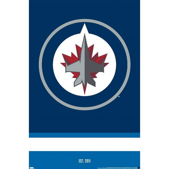 NHL Winnipeg Jets - Logo 21 Wall Poster, 14.725" x 22.375"
