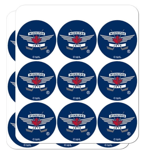 NHL Winnipeg Jets Logo Planner Calendar Scrapbooking Crafting Stickers