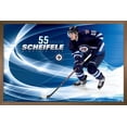 thumbnail image 1 of NHL Winnipeg Jets - Mark Scheifele 14 Wall Poster, 22.375" x 34", Framed, 1 of 3