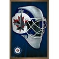 thumbnail image 1 of NHL Winnipeg Jets - Mask 16 Wall Poster, 14.725" x 22.375", Framed, 1 of 3