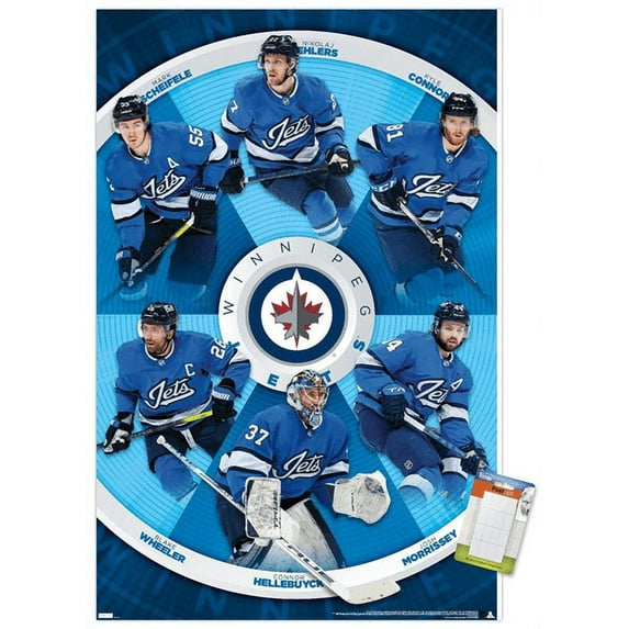 NHL Winnipeg Jets - Team 21 Wall Poster, 22.38 x 34