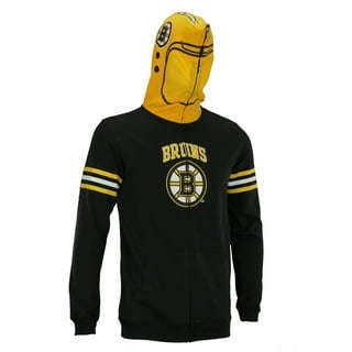 Men's Antigua Heathered Gray Boston Bruins Logo Victory Pullover Hoodie Size: Medium