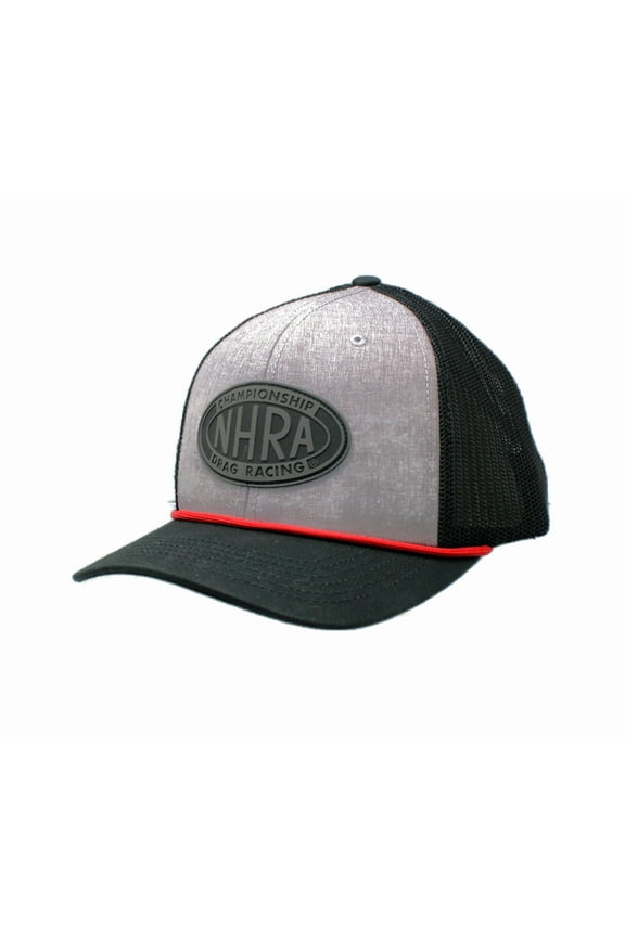 Championship Drag Racing Rubber Weld Baseball Cap Cotton Twill Hat