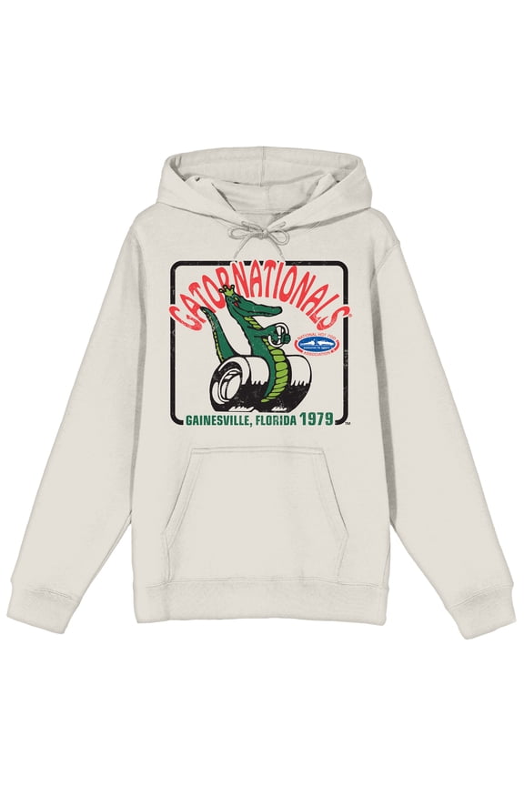 NHRA Gator Nationals 1979 Men's Sand Graphic Hoodie-Large