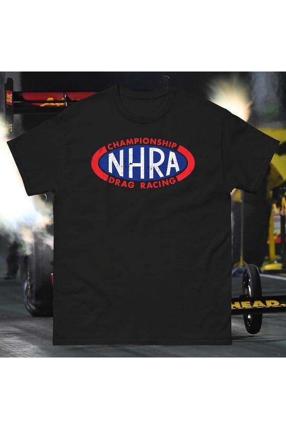 NHRA National Hot Rod Association Worldwide Drag Racing T-Shirt S-5XL
