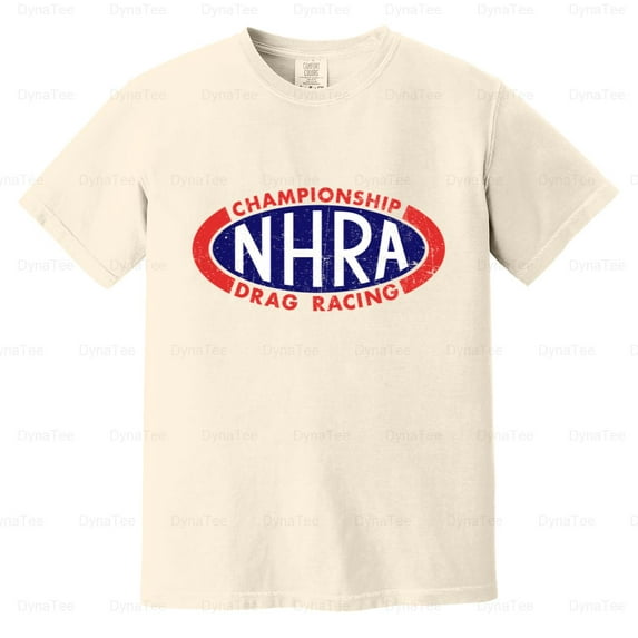 NHRA National Hot Rod Association Worldwide Drag Racing Top Fuel Comfort Color T-Shirt Unisex, up to 4XL