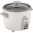 NHS10 6Cup (Uncooked) Rice Cooker, White