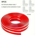 NHTH Silicone Edge & Corner Guards Set 13ft Transparent Anti