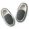 thumbnail image 1 of NHU Boys Slippers Cozy Memory Foam House Shoes Indoor Outdoor Slip on Bedroom Slippers Grey Big Kid 2-3, 1 of 5
