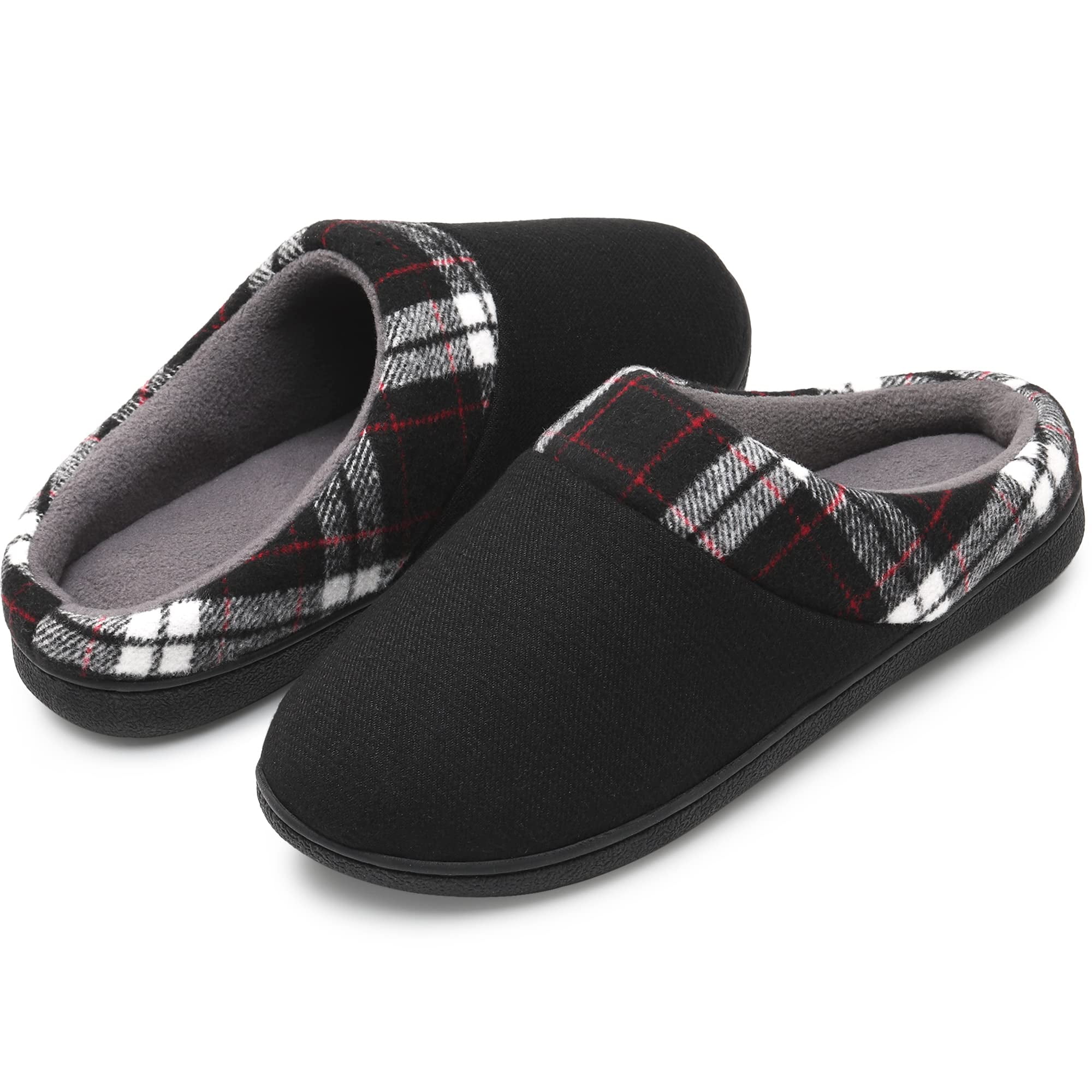 NHU Women Slippers Soft Warm Memory Foam House Slippers Slip on Bedroom ...
