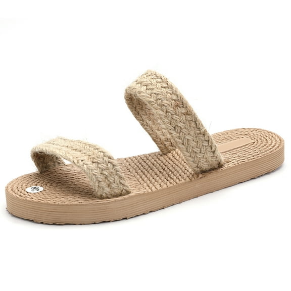 NHU Women's Sandals Casual Braided Dressy Summer Flat Sandals
