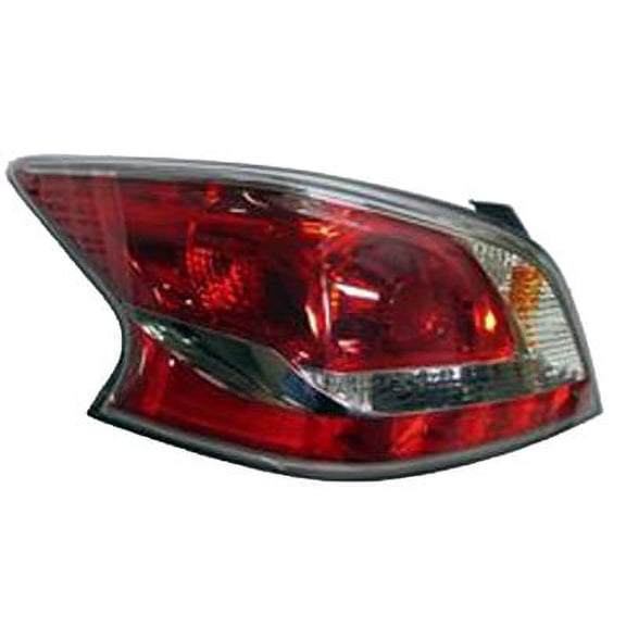 NI2800203 Rear Driver Side Non-LED Tail Light Assembly for 2015-15 Nissan Altima