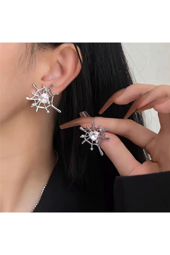 Spider Earring Alloy 1 Pair for Women