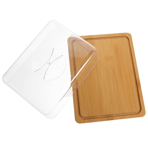 NIAIZEK 1Set Clear Acrylic Cake Stand with Dome Lid for Elegant Dessert Presentation