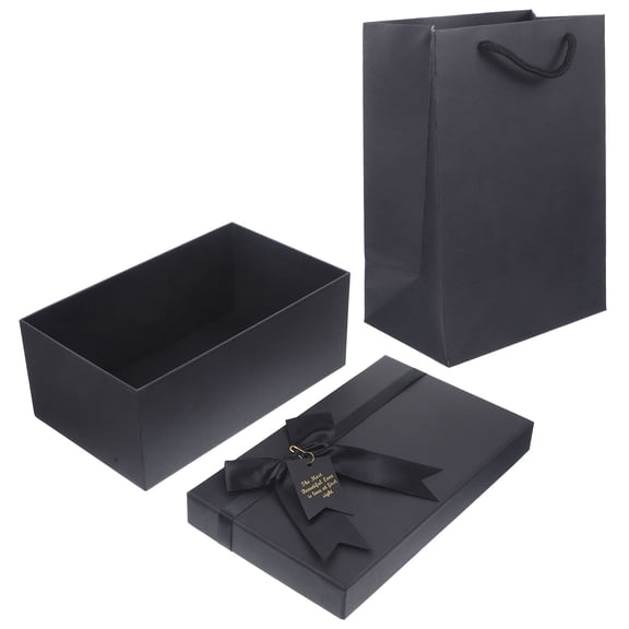 NIAIZEK 1Set Black Packing Box Craftsmanship Perfume and Lipstick Holder for Decor