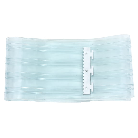 NIAIZEK Transparent PVC Door Curtain for Home and Office Use, Weather Resistant and Easy to Install