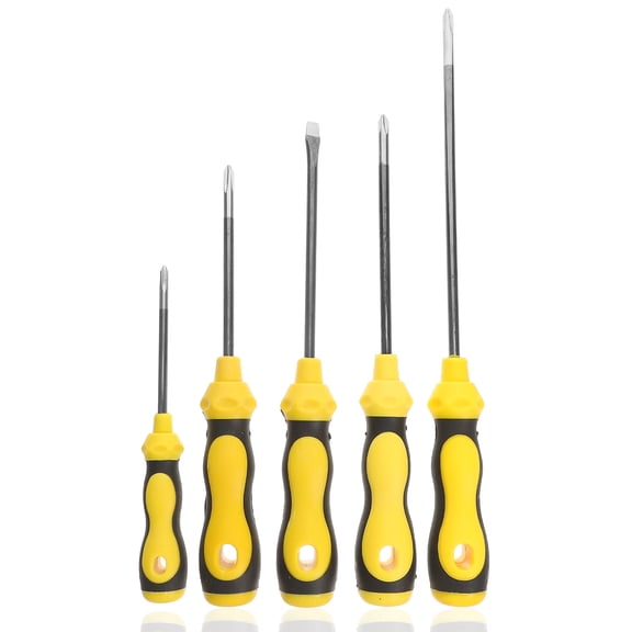 NIAIZEK Professional Small Hand Tool Kit with Rubber Grip, Yellow, and Portable Set for Home and Use