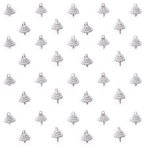 NIAIZEK 100-Pack Plastic Christmas Ornaments for Holiday Crafts, Decorations, Tree Hanging, and Festive Home Decor