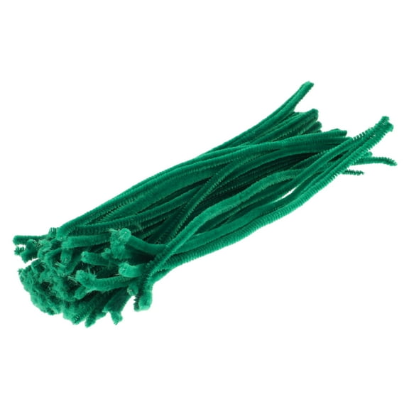 NIAIZEK 100Pcs Green Florist Wire Flexible Floral Stems for Wreath Making and Decoration