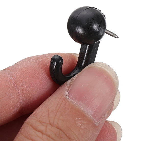 NIAIZEK 100 Pcs Push Pin Hooks for Home and Office Decoration, Wall Hanging, Bulletin Board, and Organization