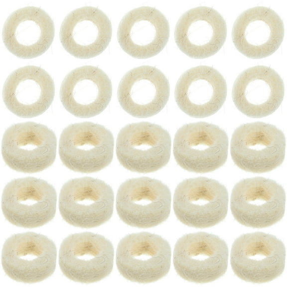 NIAIZEK 100Pcs Felt Washers for Battery Terminals Oil Plug Seal Replacement Mechanical Parts