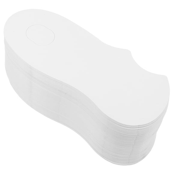 NIAIZEK 100Pcs White Sock Display Cards Breathable and Moisture Wicking for Sports and Daily Use